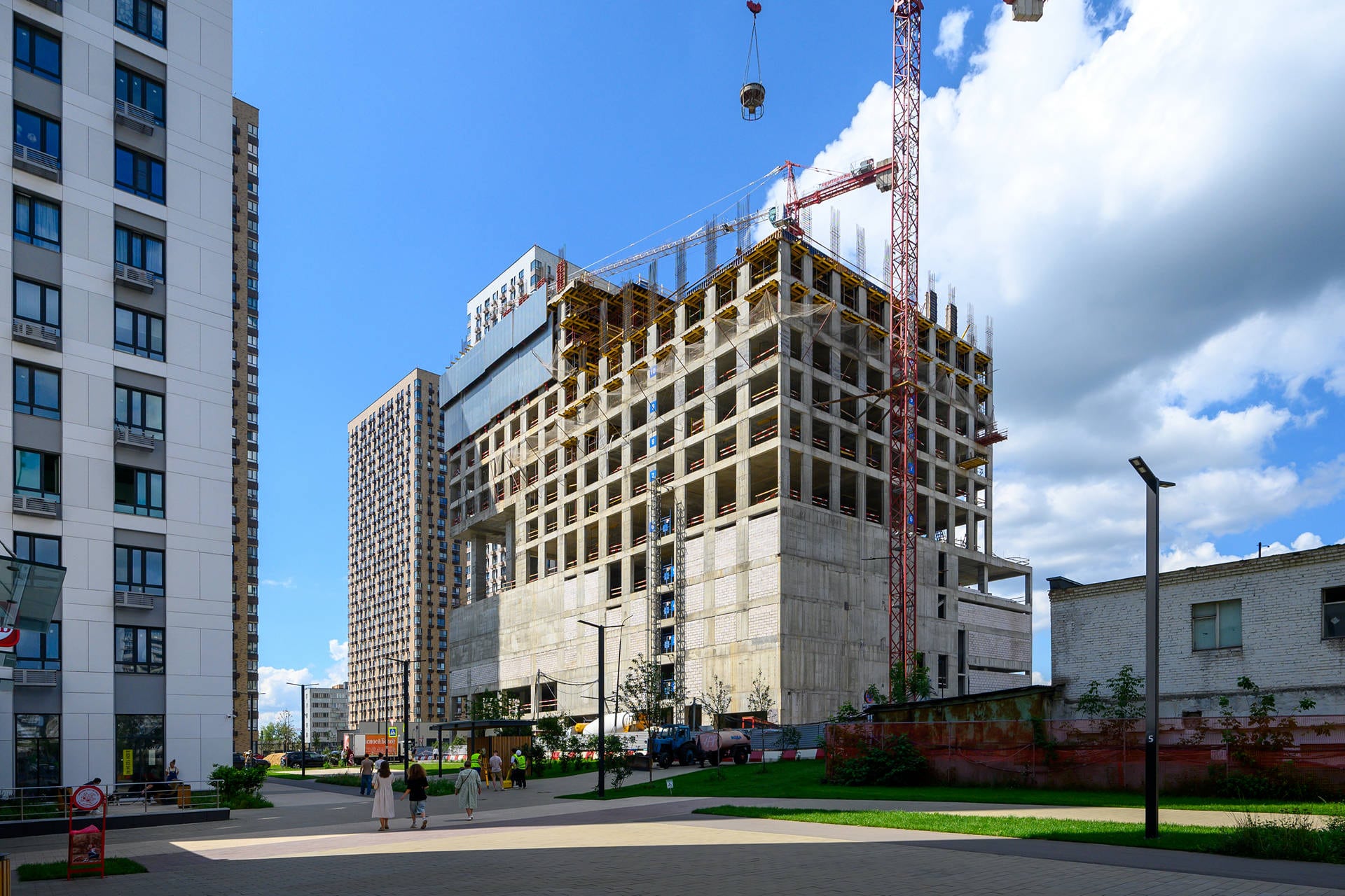 Ход строительства AFI2B Tagilskaya Август 2025>