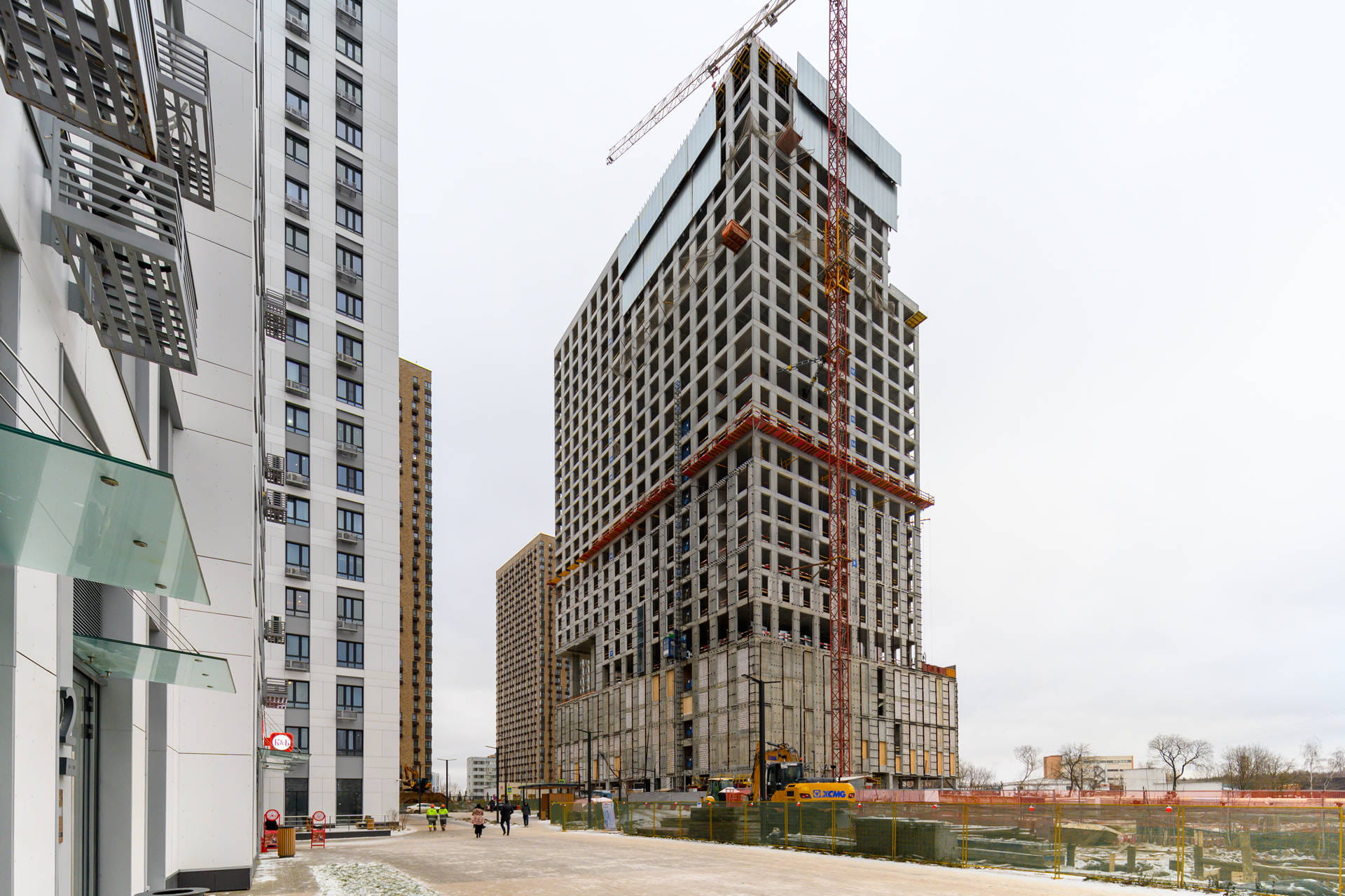 Ход строительства AFI2B Tagilskaya Январь 2026