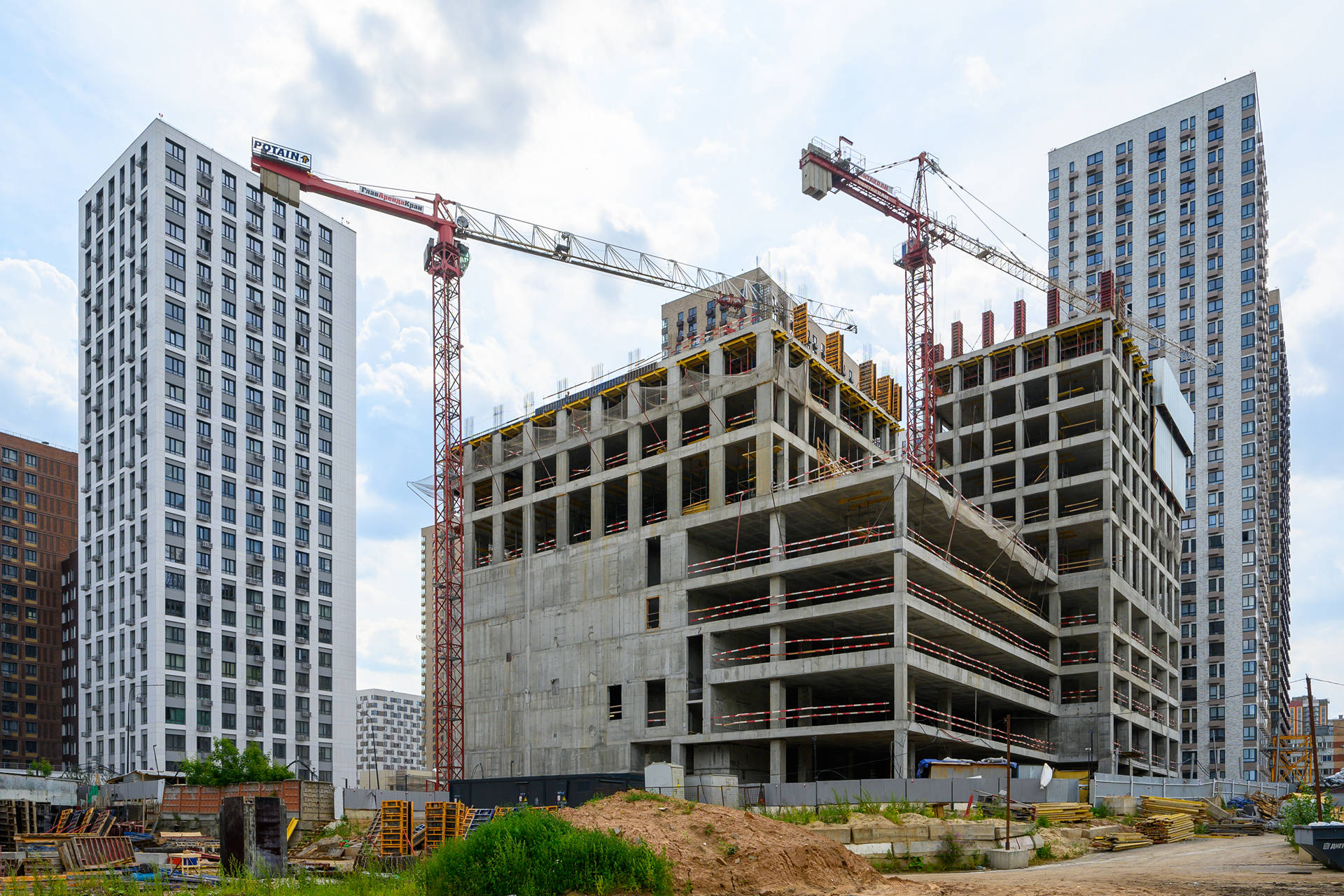 Ход строительства AFI2B Tagilskaya Июль 2025>