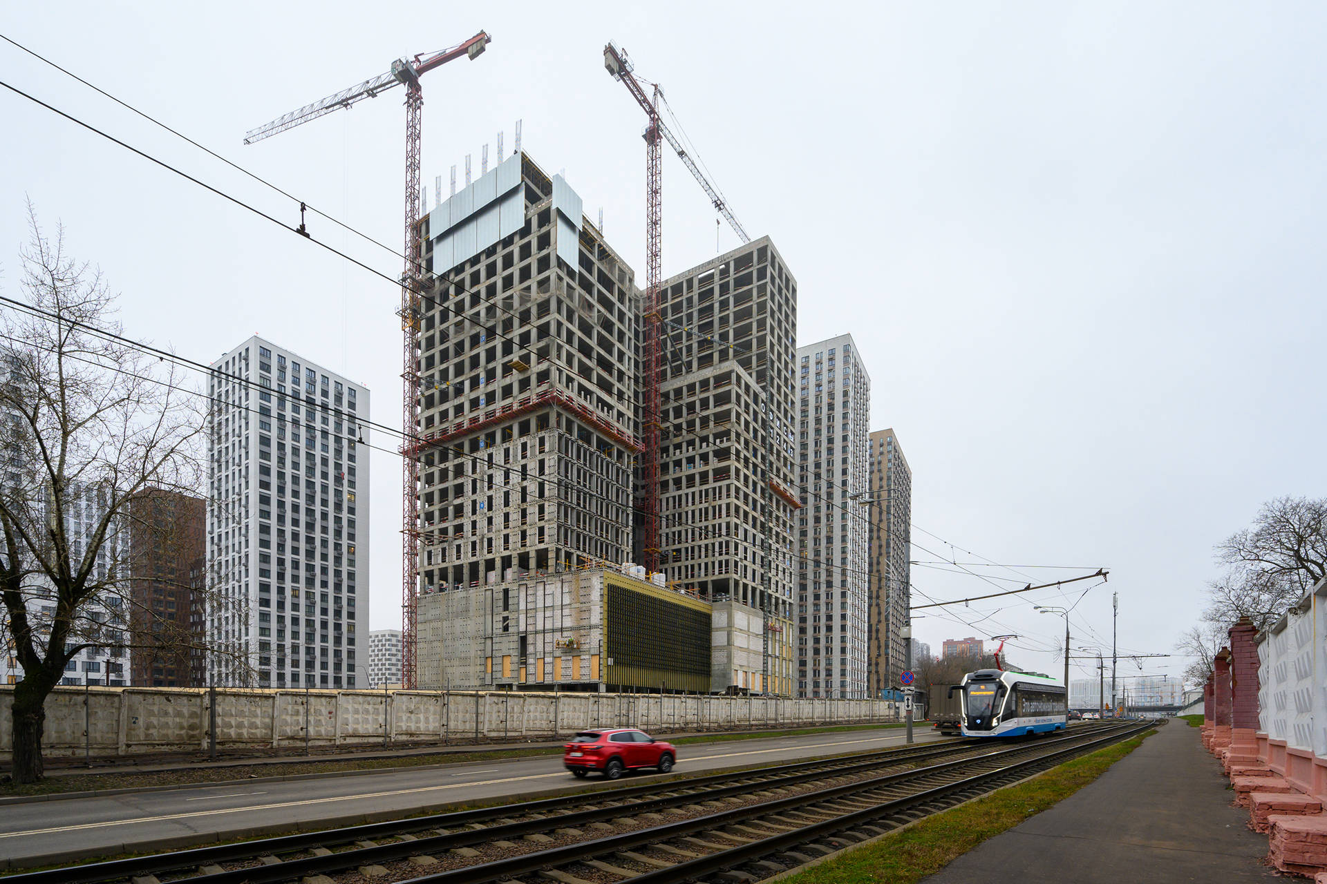 Ход строительства AFI2B Tagilskaya Декабрь 2025